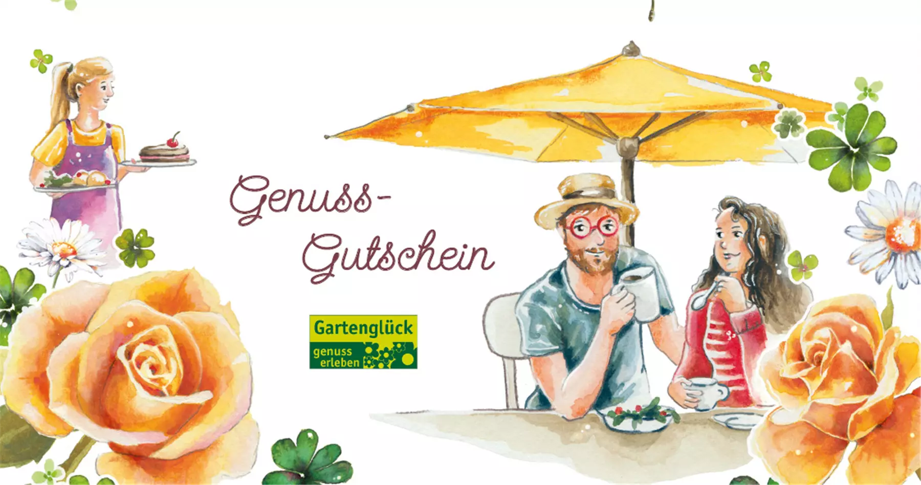 Genuss-Gutschein für das Café Gartenglück