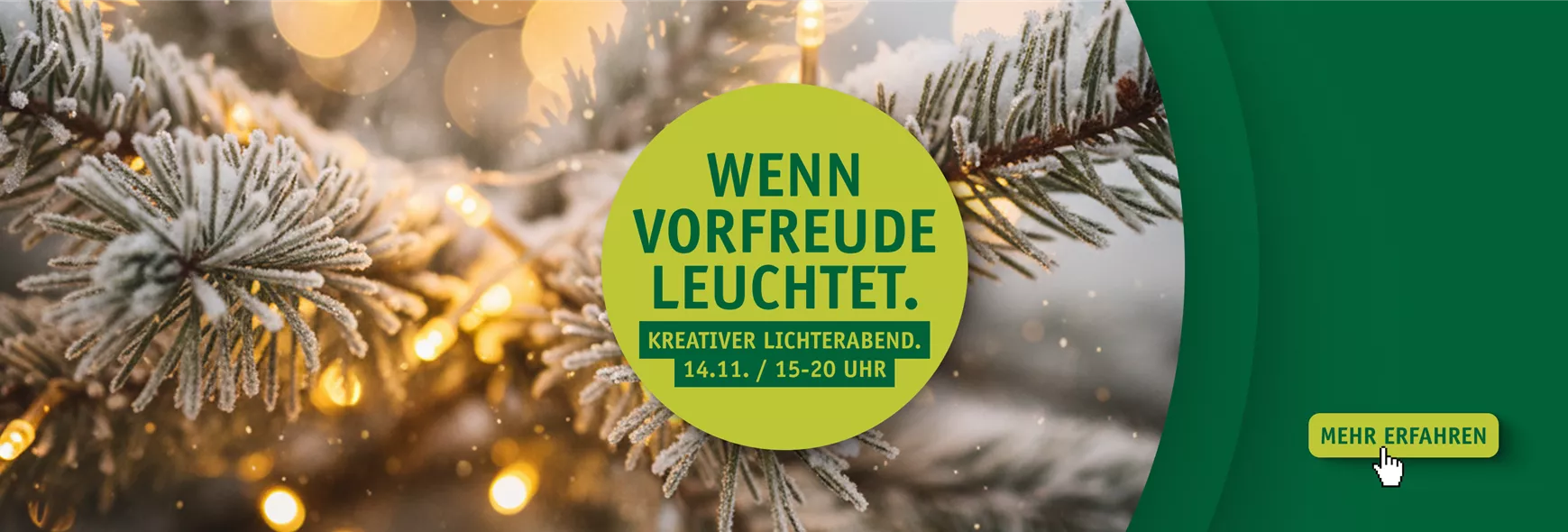 Veranstaltung: Kreativer Lichterabend im Rosengut